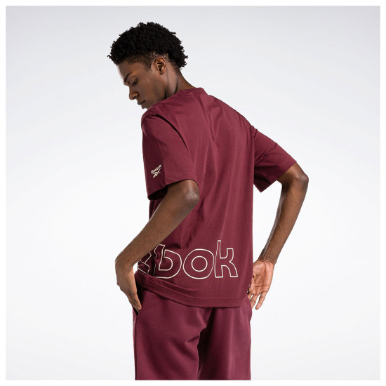 Reebok Ανδρική κοντομάνικη μπλούζα Identity Graphic Logo Reebok Ανδρική κοντομάνικη μπλούζα Identity Graphic Logo